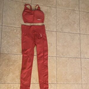 Gymshark Coral Activewear Set